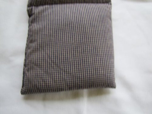 Saling, Rapssamenkissen gute Alternative zur Wärmflasche, ca 20 x 30 cm, marine/natur