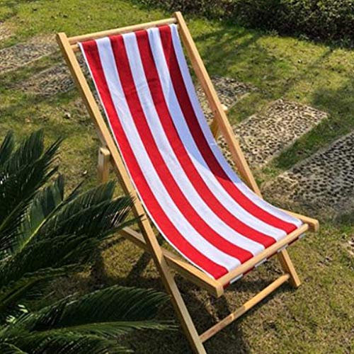 Klappbarer Liegestuhl, Schwerkraftstuhl, Outdoor, Holz, klappbarer Liegestuhl, Siesta Chaise, Sonnenliege, zusammenklappbarer Liegestuhl für Balkon, Strand, Garten, Sonnenliege, Schwerkraft,