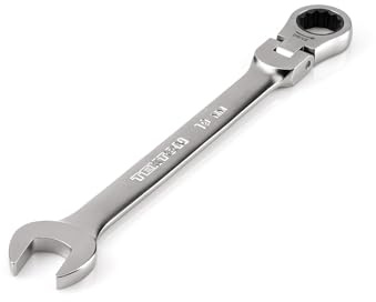 TEKTON 19 mm Flex Head 12-Point Ratcheting Combination Wrench | WRC26419