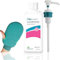 Hibiscrub now Hibiwash Complete Kit - Hibiwash 500ml Antibacterial Body Wash, Pump for Hibi scrub & Microfibre Bath Glove for gentle cleansing - (Also known as Hibiclens or Hibiscrub)