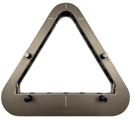 Pool Triangle | Billiard Rack | 15-Ball Pro Precision-engineered Professional Billiard Rack System | Triangle/Diamond Pools Table Accessories for Consistent Tight Racking