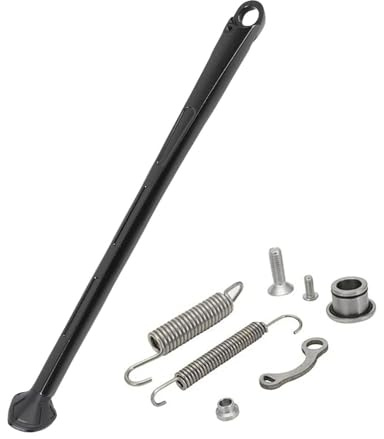 UPALDHOU Motorcykelställ CNC-bearbetat Motorcykelsidoställ för XC XCW XCF EXC EXCF 150 200 250 300 350 2008-2015 (Svart)