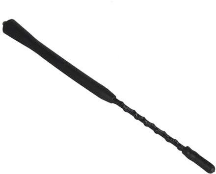 Walfront Universal Bilantenn Takmast AM FM-radioantenn, metall- och Plastskruv på M5-gänga 16 Tum, Tydlig Mottagning Enkel Installation Väderbeständig för de Flesta Bilar (9 tum)