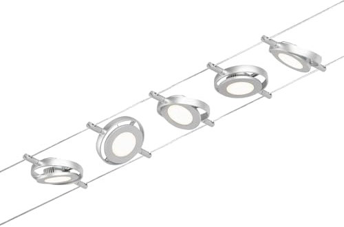 Paulmann Wire Systems Set RoundMac 5x4,5W Chr matt
