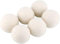 A2ZWORLD 6 bolas para secadora, diámetro 5 cm, suavizante natural, reutilizables