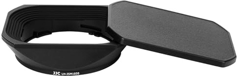 JJC Gegenlichtblende für Sigma 18-50 mm f/2.8 DC DN Objektiv (E Mount) Kit mit Slide Design Kapuze Gap Eine Alternative zur Sigma LH-582-02 Kunststoff-Gegenlichtblende