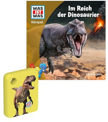 Galakto Token audio: cosa è che cosa - Nel regno dei dinosauri, gioco d'udito di conoscenza per bambini dai 6 anni, tempo di gioco: circa 67 minuti