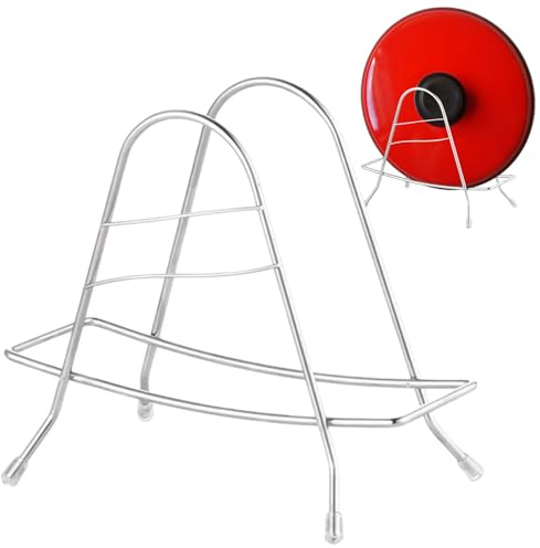 Supporto per taglieri | Organizer per scolatura in acciaio inox antiruggine - Supporto per pentole, per cucina, piano di lavoro, stufa, armadio e utensili