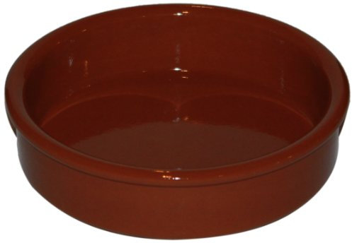 Amazing Cookware Natural Terracotta 11cm Round Dish,Brown