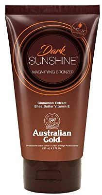 Designer Skin Dark Sunshine Magnifying Bronzer Sunbed Tanning Lotion with Cinnamon Extract 130ml