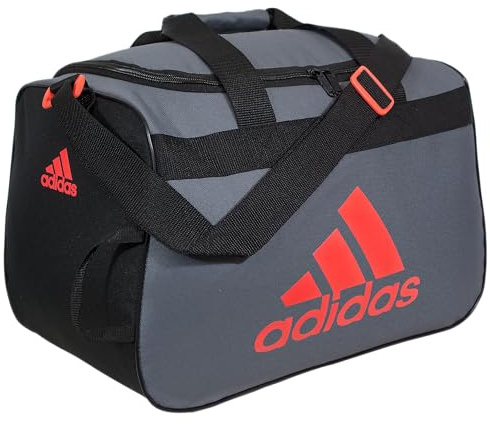 adidas Diablo Reisetasche, klein, Unisex, Onix/Black/Solar Red