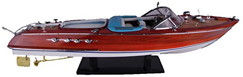 osters muschel-sammler-shop Modellschiff/Modellbootnachbau/Speedboot/ital. Sportboot - Luxus-Ausführung
