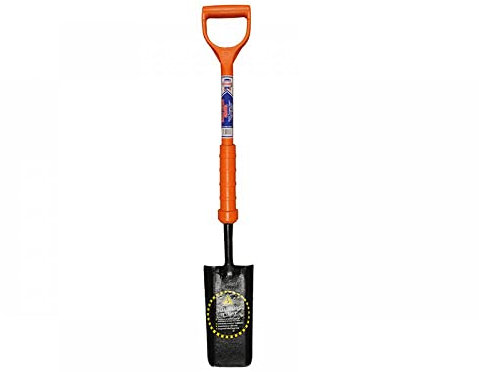 Faithfull INSCABLE Cable Laying Shovel with YD Handle , Orange