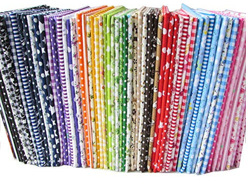 56 Stück 25cm * 25cm keine Wiederholungs-Entwürfe druckten Baumwollgewebe für Patchwork,patchwork stoffe,baumwollstoff meterware,stoffe patchwork stoffpaket