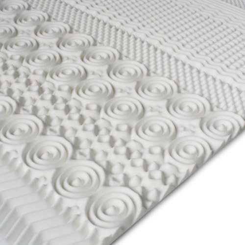 Générique Surmatelas à mémoire de Forme - 140 x 190 - Blanc