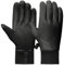 Harssidanzar Herren Lederhandschuhe mit Fleece gefüttert für kaltes Wetter, Winter Warm Goatskin Touchscreen Handschuhe HM002EU,Schwarz, Größe XL