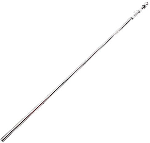 Kisangel 1set Kit Flagpole Inossidabile Per e Smontare Decorazione e Resistente e Antiruggine Sezioni Design e