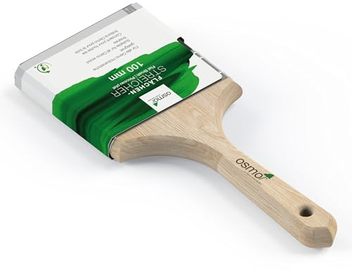 Osmo - Pennello con setole naturali, 100 mm per applicare olio Osmo