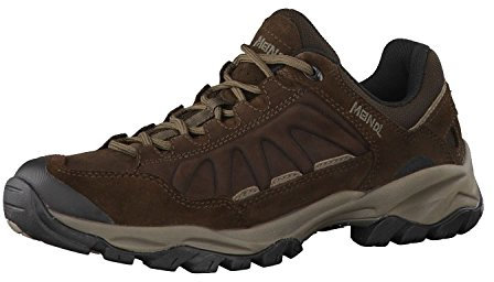Meindl Damen Nebraska Lady (XL) Trekking-& Wanderhalbschuhe, Braun Dunkelbraun 46