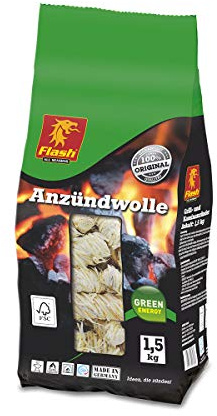 Boomex Flash Öko - Lana di accensione, 1,5 kg