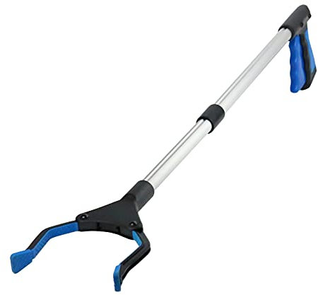 Outils de Ramassage, 82cm Pince de Préhension pour Personnes Agées, Extra-Long, Léger et Pratique, pour Prise de la Corbeille, Ramassage des Déchets, Déchets de Jardin