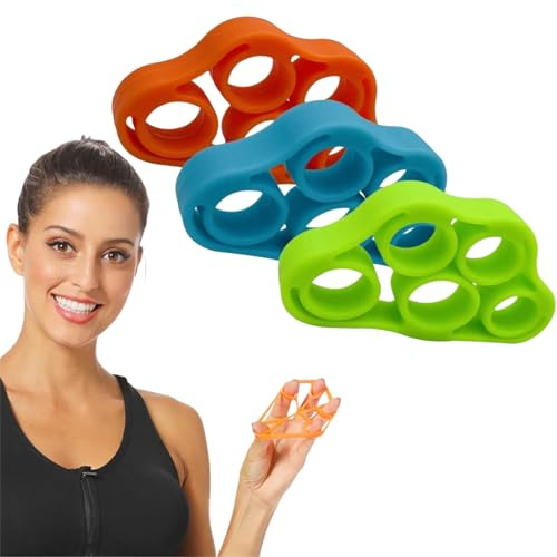 Finger Exerciser,Allenatore per Muscoli Delle Dita, Barella per Dita, Allenatore per le Mani, Allenamento Estensori e Flessori Dita,Rafforzamento Della Forza Delle Dita