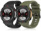 CHULN 2 Stücks Silikon Armband Kompatibel mit Amazfit T-Rex 2, Einstellbar Wasserdichtes Ersatzarmband Sportarmband für Amazfit T-Rex 2.