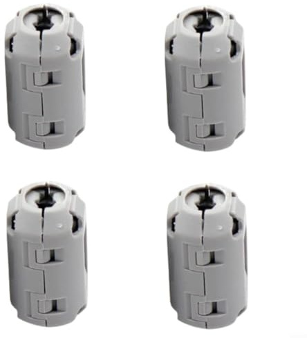 Juego de 4 limpiadores de filamentos para impresora 3D para filamento de 1,75 mm, herramienta de eliminación de polvo y electricidad estática, filtro de material de policarbonato reutilizable para PLA