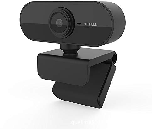 Webbkamera 1920x1080p Hd, Usb-driven Pc-kamera Med 360° Rotation, Inbyggd Mikrofon För Onlineutbildning Videokonferenser (Svart)