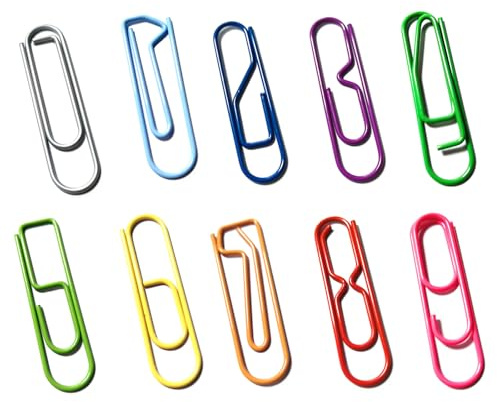 10 abrazaderas de metal enumeradas a prueba de niños, materiales de escritura educativos para enseñar matemáticas y clasificar registros, aprendizaje de números para niños