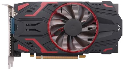 Janasiba GTX 550Ti 4GB GDDR5 Scheda Grafica per Computer Schede Video per Giochi per Computer PCI-Express 2.0 Scheda Video per Giochi Separata