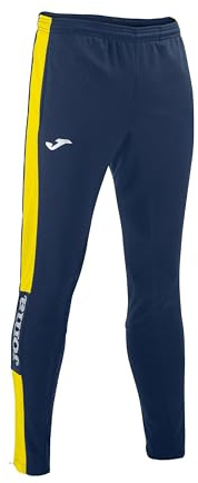 Joma - Pantalón Largo Deportivo Hombre, 5XS - 3XL - Bolsillos, Cintura Elástica con Cordón y Bajo con Cremallera - Championship IV