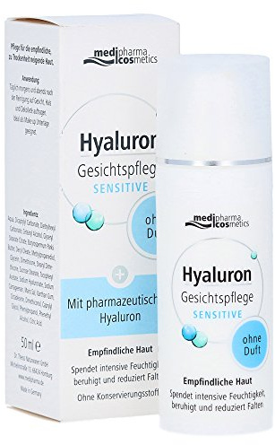 HYALURON Gesichtspflege sensitive Creme 50 Milliliter