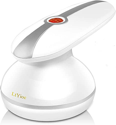 Rasoir Anti Bouloche Electrique LtYioe Anti Peluche USB Rechargeable Portable avec 2 lames et Brosse de Nettoyage, Simple Utilisation, Tondeuse à Textile pour Vêtements Coussin Tapis Chandails(Argent)