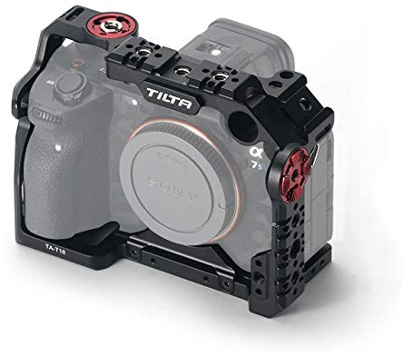 (Black) TILTA TA-T18-FCC-B Full Camera Cage für Sony Alpha 7S III / A7S III / A7S3 Tiltaing Kamera Käfig Rig