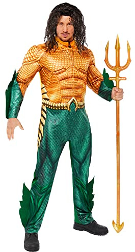 amscan 9915777 – Offizielles Aquaman-Film für Herren, Erwachsenenkostüm, Größe: M