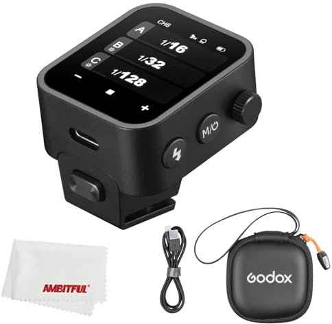 Godox Déclencheur de Flash sans Fil X3-F X3F TTL, système sans Fil 2,4 GHz, écran LED Haute définition, Batterie au Lithium intégrée pour appareils Photo Fuji