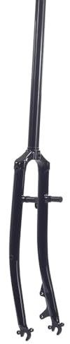 Finoti Fahrradgabel Stahl Rennrad 700C Starrgabel 1 Zoll 25,4 mm Disc V Bremse Gewindelose Chrom Rennradgabeln Classic Federgabel