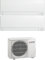 Mitsubishi 2x MSZ-AY25VGKP + MXZ-2F42VF, Climatizzatore dual split, 9000 + 9000 btu, Classe energetica A+++/A++