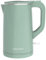 Cooktron Leiser Wasserkocher, Wasserkocher Edelstahl 1,7L, Extra Leise <30dB, BPA-Frei, 2000W, Cool Touch, Doppelwand-Design, Schnelles Aufheizen, Grün