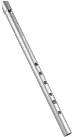 Sarini Irish Whistle, traditionelles Tin Whistle, 6-Loch-Flöte, Blasinstrument für Anfänger, Fortgeschrittene und Experten – Tonart C