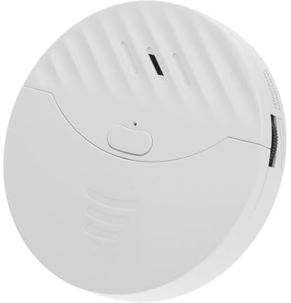 Lurrose Fenstervibrationssensor Alarm 130 Dezibel Glasbruchsensor Kabellos mit Einfacher Montage für Tür- und Fensterschutz Zuhause