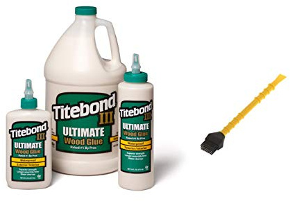 Titebond Ultimate III 2 x 946 ml Bouteille de Colle à Bois Étanche, PVA, Liquide, Waterproof, Forte, pour Bois, Intérieur et Extérieur