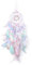 FuninCrea Atrapasueños con Pluma, Atrapasueños Hecho a Mano Estilo Indio, Atrapador de Sueños Dream Catcher para Decoración, Dreamcatcher Atrapa Sueños para Sala de Estar, Dormitorio (Rosa)