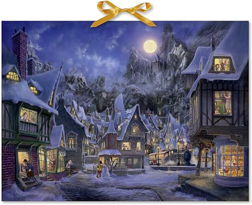 Wandkalender: Magisches Weihnachtsdorf