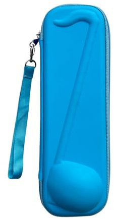 Btuty Aufbewahrungstasche kompatibel mit Otamatone japanischer elektronischer Musikinstrumentent-Tasche, stoßfest für normale Größe, 360-Grad-Doppelreißverschluss, Aufbewahrungshalter mit Handschlaufe