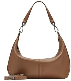 Liebeskind Berlin Damen-Umhängetasche „Paris S“ I Hobo Bag Damen aus Leder mit Schulter- und Crossbody-Riemen I Schultertasche Hauptfach mit Reißverschluss, 2 Innenfächer I Shoulder Bag