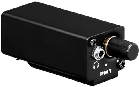 Asyduey Amplificatore per Cuffie PM1 Monitor di Alta qualità Amplificatore per Cuffie Portatile Monitor per DJ Monitoraggio Musicale sul Palco