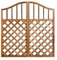Clótures Décoratives Portail Clôture Décorative en Bois Traité Portail de Jardin Pour Clôture De Cour/Potager Portails à Piquets Aucun assemblage requis