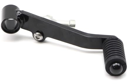 Dreamseek Black Gear Shift Lever Pedal Peg for Honda CB500X CBR500R CB500F 2013-2024 – Adjustable Motorcycle Shifter Lever with Rubberized Peg